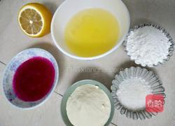 红心火龙果溶豆的做法图解1