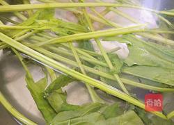 芒果菠菜圆子汤的做法图解2