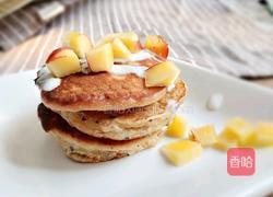 燕麦香蕉松饼的做法图解7