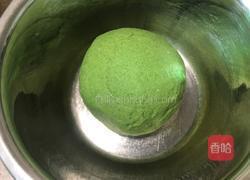 蔬果汁草莓馒头的做法图解4