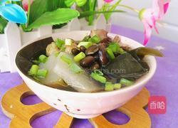 黑豆海带白萝卜鸡汤的做法图解17