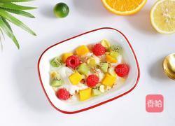 酸奶酒酿水果的做法图解7