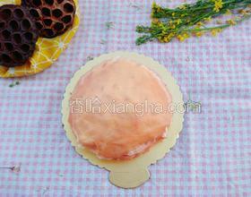 紅心火龍果千層