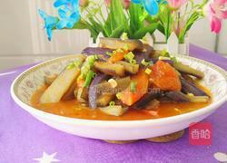 西红柿烧茄子的做法图解14
