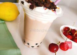 奥利奥海盐珍珠奶盖的做法图解6