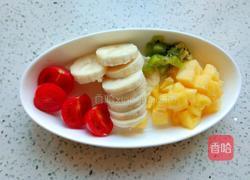 水果吐司披萨的做法图解3