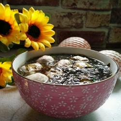 紫菜白肉丸子汤的做法[图]