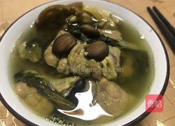 菜干猪肺汤的做法图解4