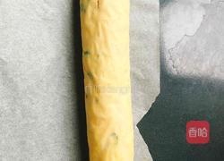 蜂蜜味香葱肉松蛋糕卷（卡仕达酱）的做法图解13