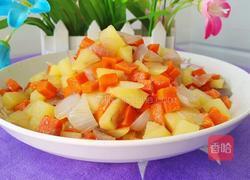 洋葱胡萝卜炒土豆的做法图解12