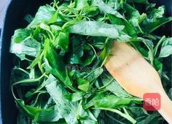 （家常）蒜末空心菜的做法图解3