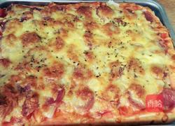 披萨(家庭简易版)的做法图解8