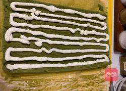 抹茶奶油蛋糕卷的做法图解9