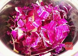 芋头烧紫包菜的做法图解3