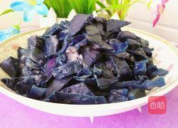 芋头烧紫包菜的做法图解12