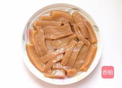 辣炒魔芋（无油版）的做法图解2