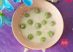 韭菜鸡蛋圆子营养米糊的做法图解16