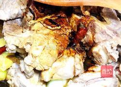 草菇炖腔骨的做法图解4