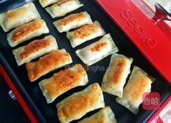 馄饨皮香蕉派的做法图解9