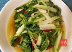 炝炒小白菜的做法图解7