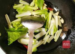 炝炒小白菜的做法图解4