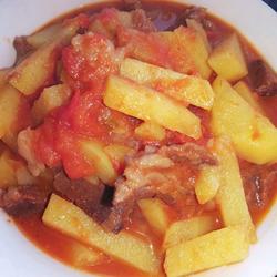 牛肉炖柿子的做法[图]