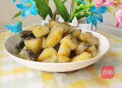 Illustration of how to make eggplant and potatoes 13