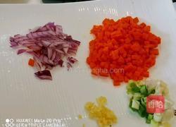 烧汁鱼柳炒饭的做法图解3