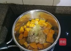 肉末南瓜汤的做法图解5