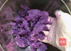 紫薯核桃麦芬蛋糕的做法图解2