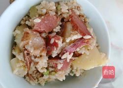 土豆腊肉焖饭（电饭锅版）的做法图解3