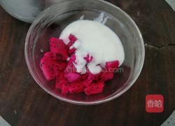 爆浆火龙果吐司的做法图解5