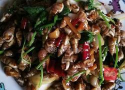 爆炒海螺丝的做法图解4