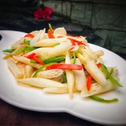 清炒藕带的做法[图]