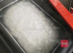 猪肝菠菜粥的做法图解3