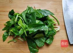 猪肝菠菜粥的做法图解4