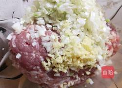 槐花饺子的做法图解4