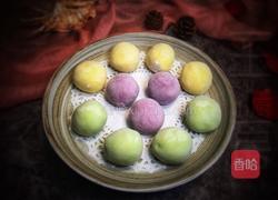 彩色汤圆(传统黑芝麻花生馅)的做法图解21