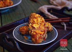 咸蛋黄焗鸡翅的做法图解13