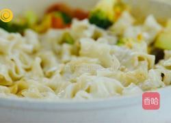 西蓝花番茄荞麦面的做法图解9