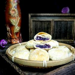 清甜酥香紫薯酥的做法[图]