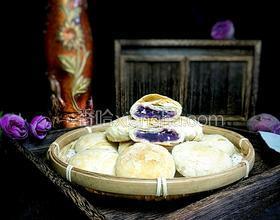 清甜酥香紫薯酥