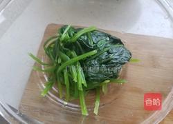 蛋酱菠菜的做法图解1