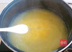 健康绿色 黄金小米粥的做法图解5
