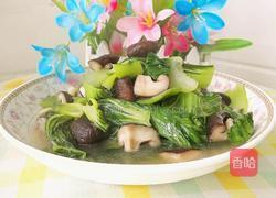 香菇炒上海青的做法图解16