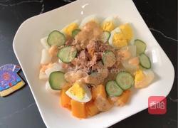 金枪鱼什锦沙拉(薯类)的做法图解7