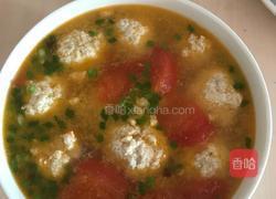 番茄豆腐丸子汤的做法图解7