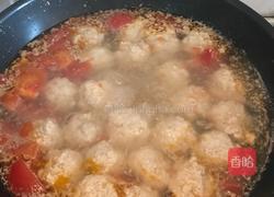 番茄豆腐丸子汤的做法图解6