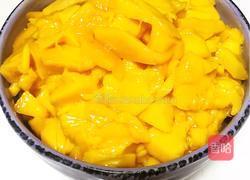 芒果巧克力双色布丁的做法图解5