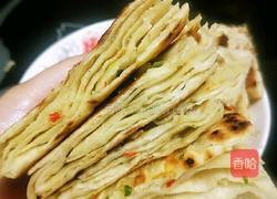 彩椒葱花饼的做法图解16